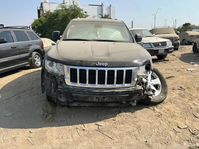 جيب شروكي موديل 2012 مصدوم قابل لااصلاح 0