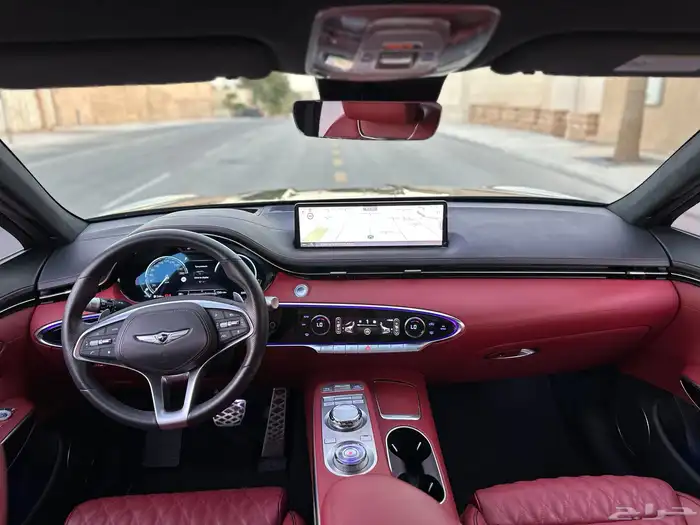 جنسس GV70 فل كامل 6 سلندر ماشيه 59 الف بدي وكاله 17