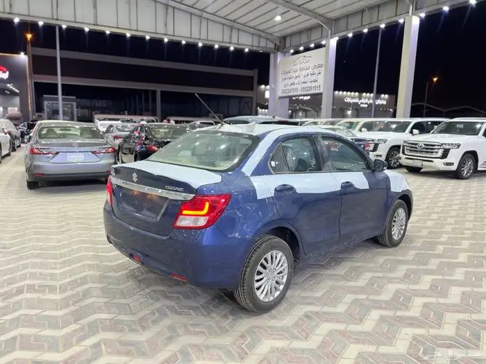 سوزوكي ديزاير 2025 نص فل سعودي اصفار لوحات 4