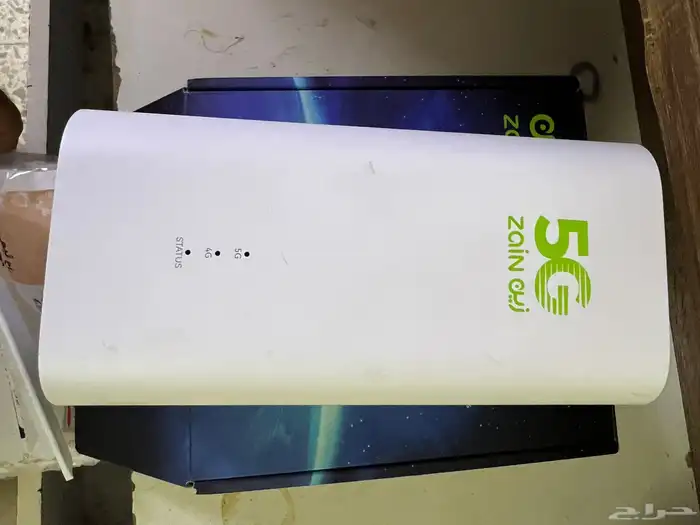 راوتر CPE5 -5G يشغل زين فقط 1