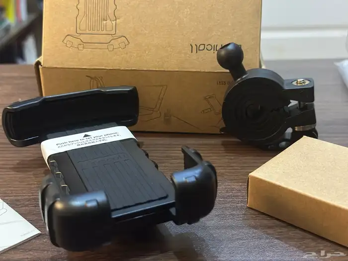 حامل جوال للدراجات النارية والهوائية 1