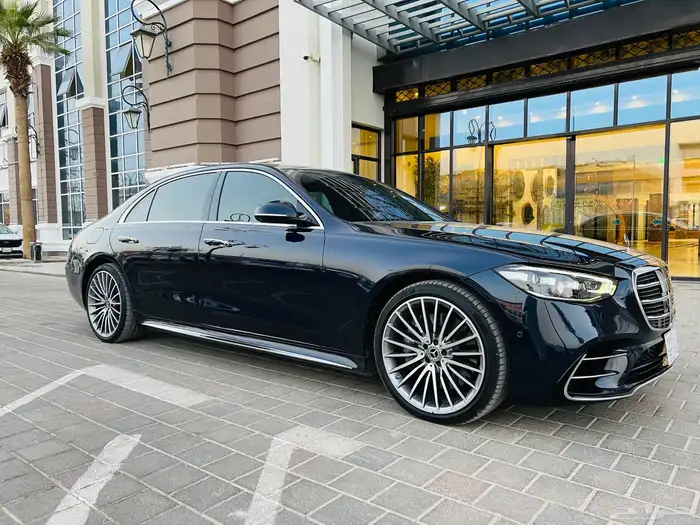 مرسيدس S580 2022 قمة النظافة بحالة الوكالة 21