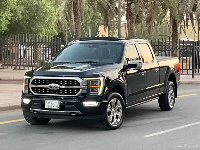 فورد F150 2022 بلاتينيوم فل كامل نظيف جدا بحال الوكاله 1