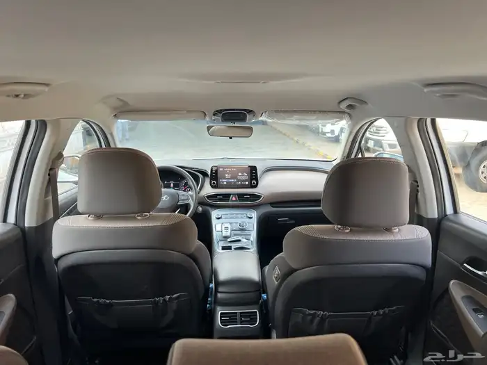 سنتافي 2023 دبل بنزين 7 مقاعد نظيف جدا لدى قمة الاطلال 26