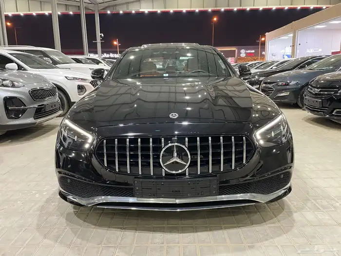 مرسيدس 2021 E250 رادار قياده ذاتيه فتحه سقف ( بنزين) 2.0T 3