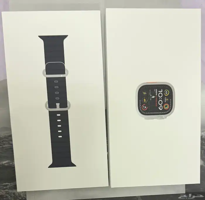 ابل واتش الترا 2 استعمال شهر جديدة بكل اغراضها 1