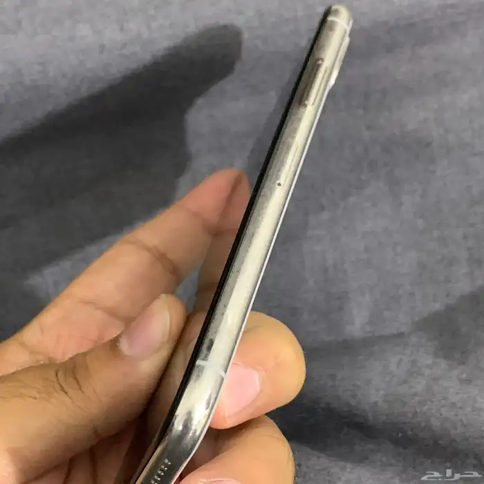 iPhone X silver 4