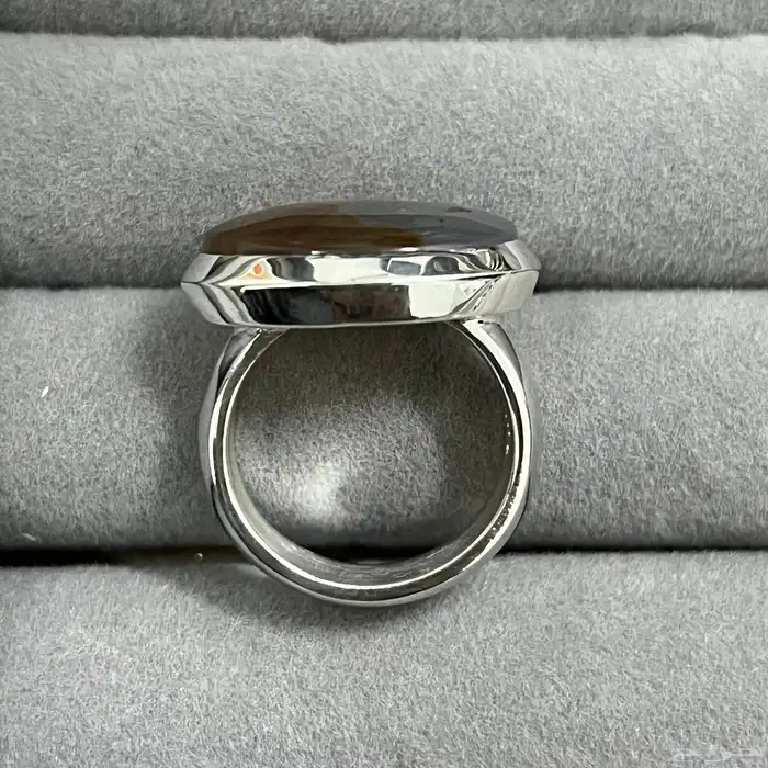 خاتم فضة ملكي ملبوس الأمراء يليق بك 3