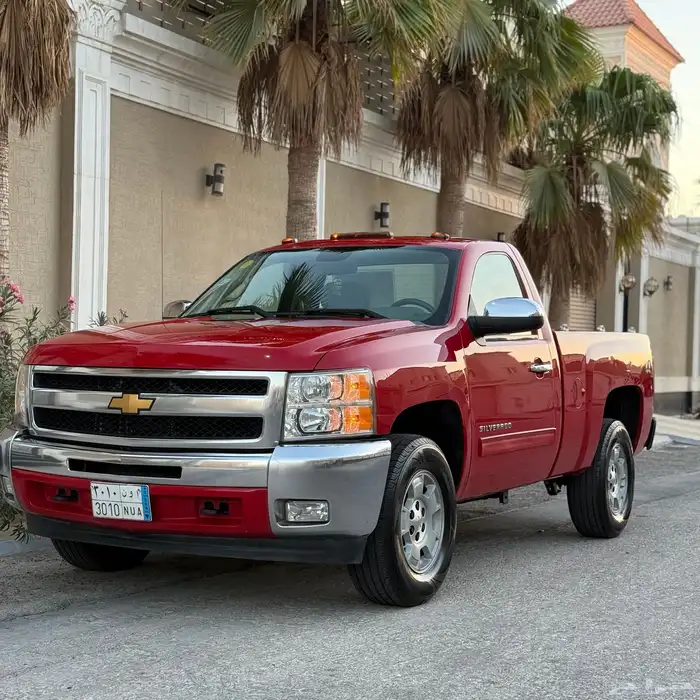 سلفرادو 2013 z71 فل دبل ( لون احمر ) 21