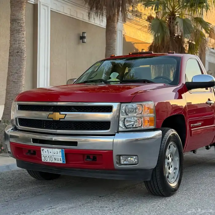 سلفرادو 2013 z71 فل دبل ( لون احمر ) 8