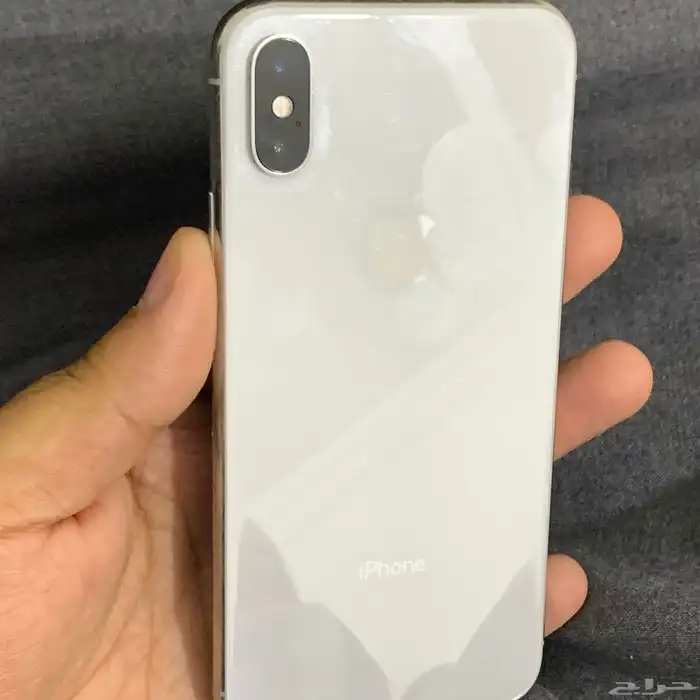 iPhone X silver 3
