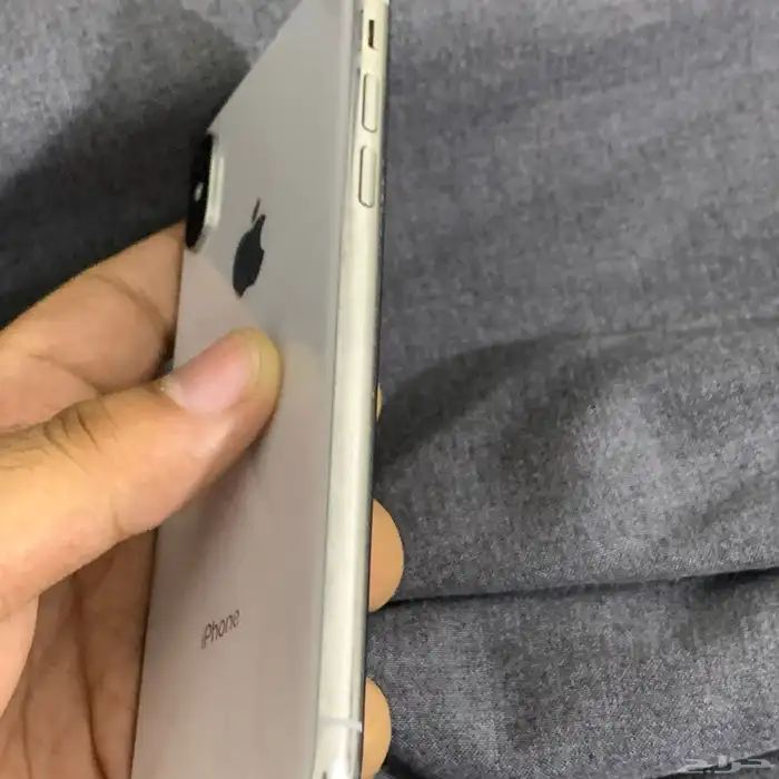 iPhone X silver 0