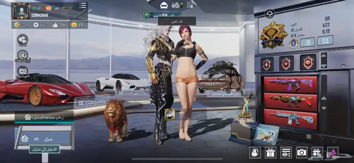 حساب ببجي للبيع 0