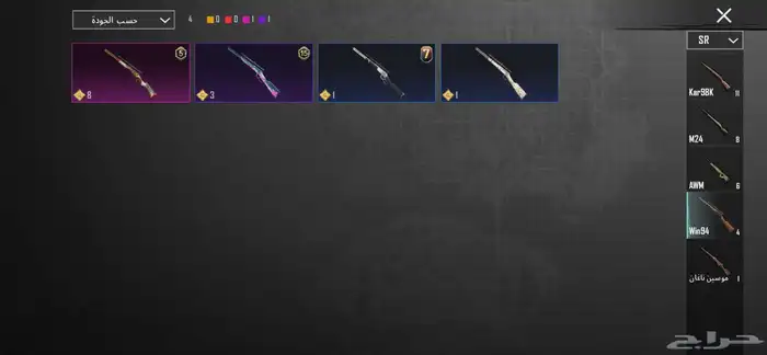 حساب ببجي للبيع 32