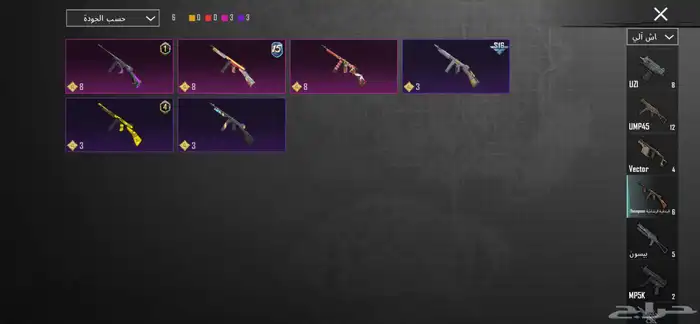 حساب ببجي للبيع 45