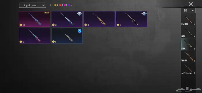 حساب ببجي للبيع 33