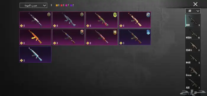 حساب ببجي للبيع 19