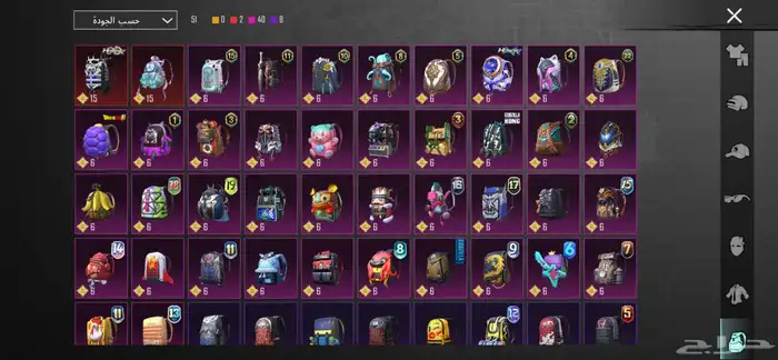 حساب ببجي للبيع 13