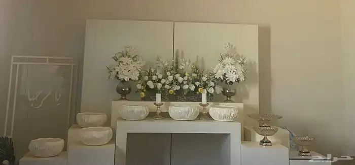 طاولة استقبال جديده ( فكرة مشروع ) 0