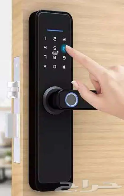 قفل باب ذكي  قفل ذكي باب داخلي  قفل ذكي باب خارجي 2