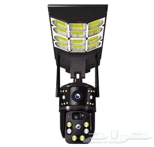 كاميرات طاقة شمسية مع كشاف 2 في 1 2