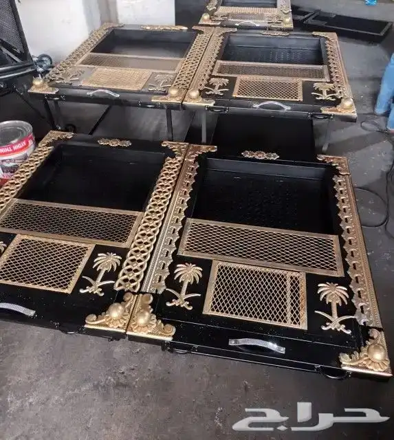 مناقد ومناقل متنوعة حامل حطب 2