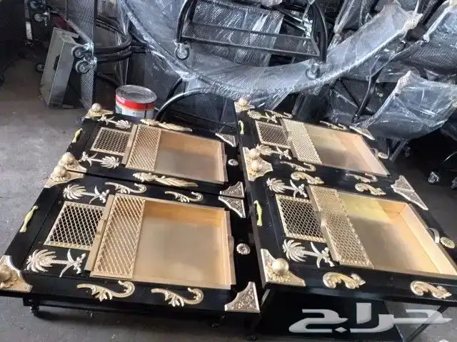 مناقد ومناقل متنوعة حامل حطب 3