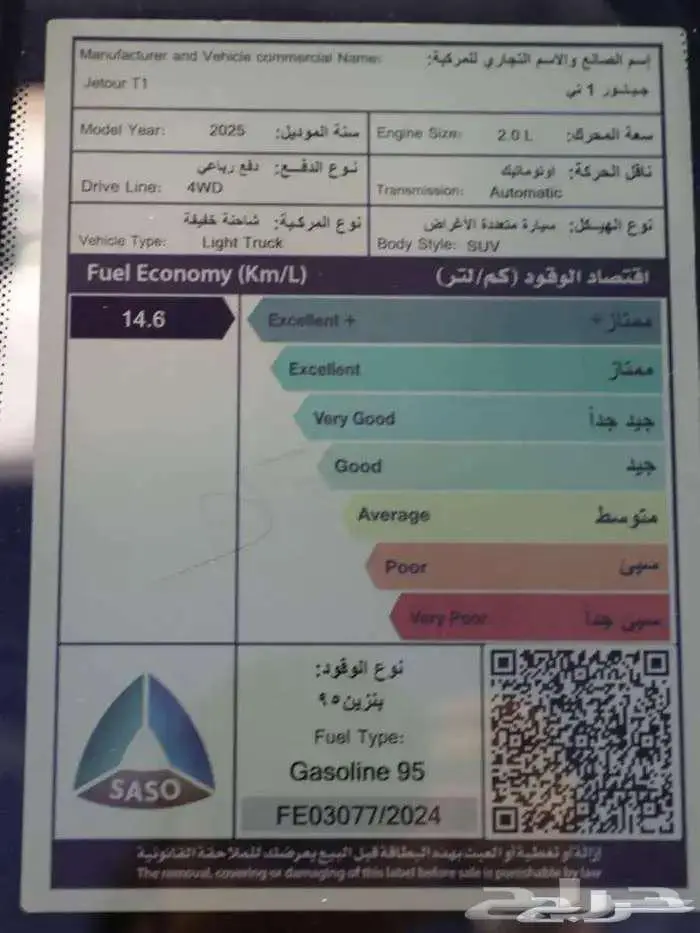 جيتور تي ون لاكجري 2025 عرض مكسر السوق للكاش 11