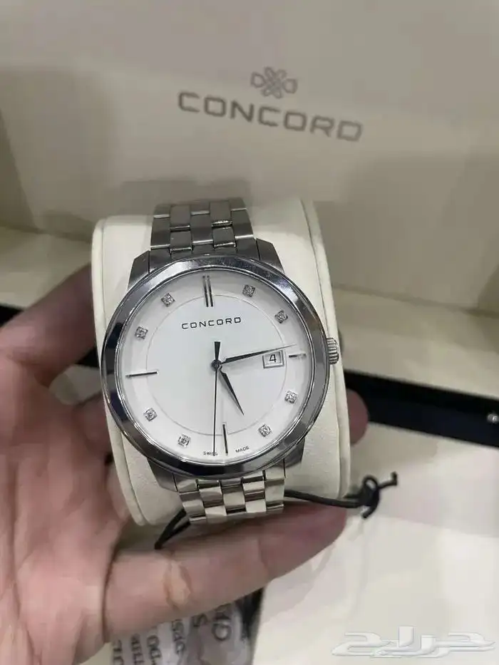 ساعة كونكورد بنينغتون المآس شبه جديدة مع كامل ملحقاتها 10
