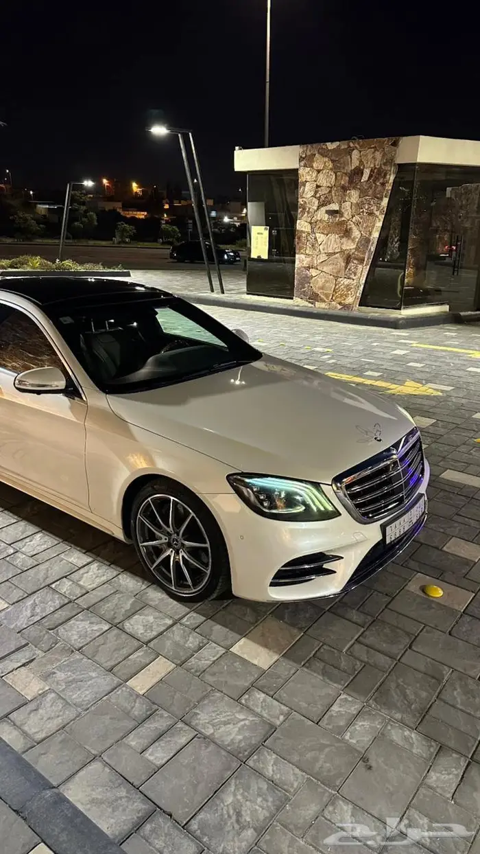 مرسيدس S450 مخزن بحالة الوكالة 11