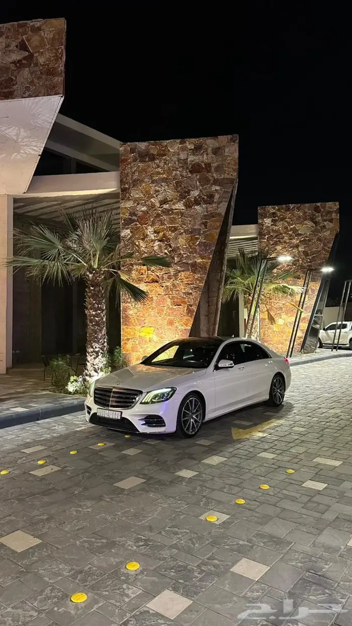 مرسيدس S450 مخزن بحالة الوكالة 5