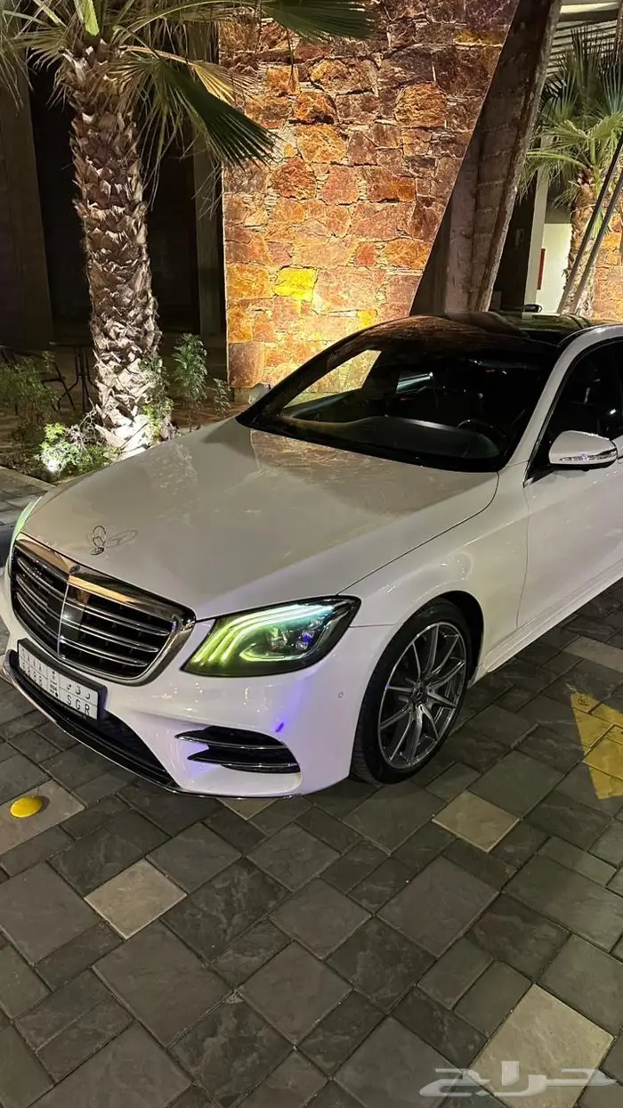 مرسيدس S450 مخزن بحالة الوكالة 2