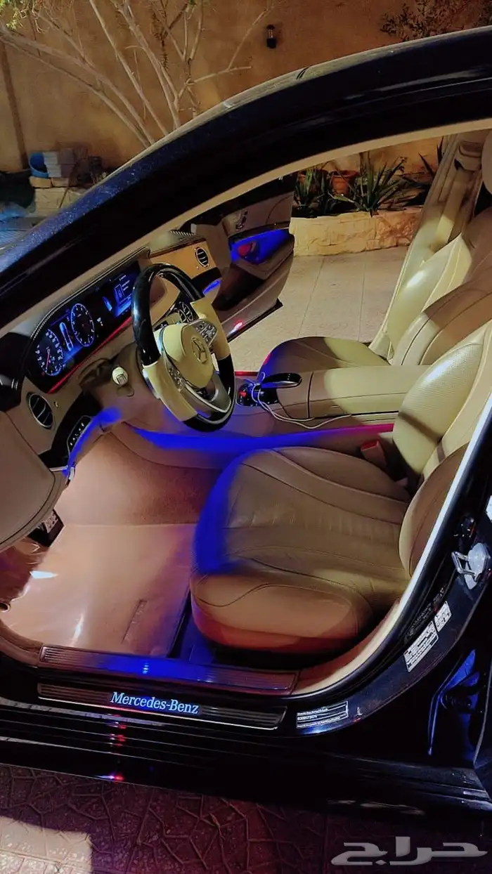 مرسيدس S560 جفالي نظيف مره علئ الشرط فحصه كله وكاله 6