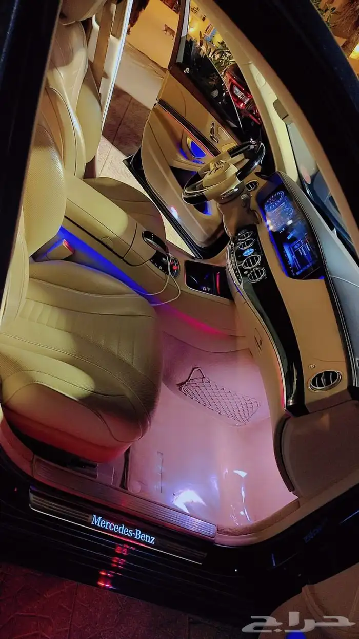 مرسيدس S560 جفالي نظيف مره علئ الشرط فحصه كله وكاله 4