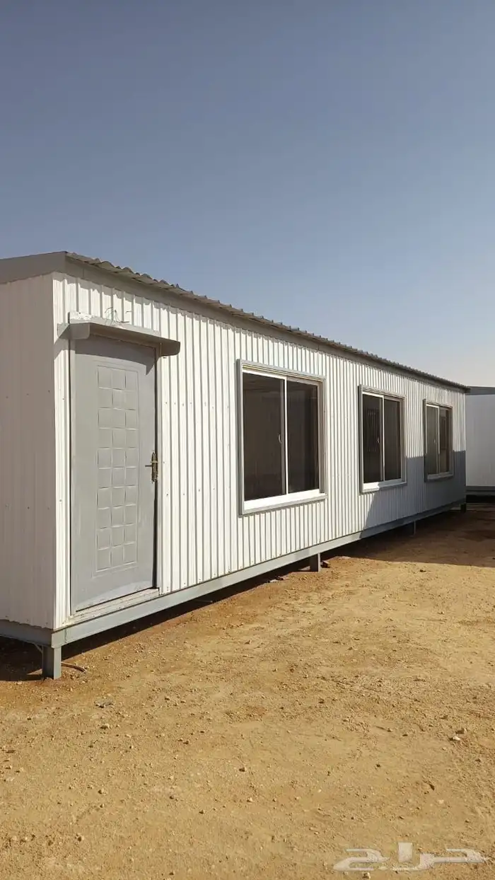 للبيع غرفة بركس متنقلة جاهزة برتبل مجلس 12.20 4.15 0