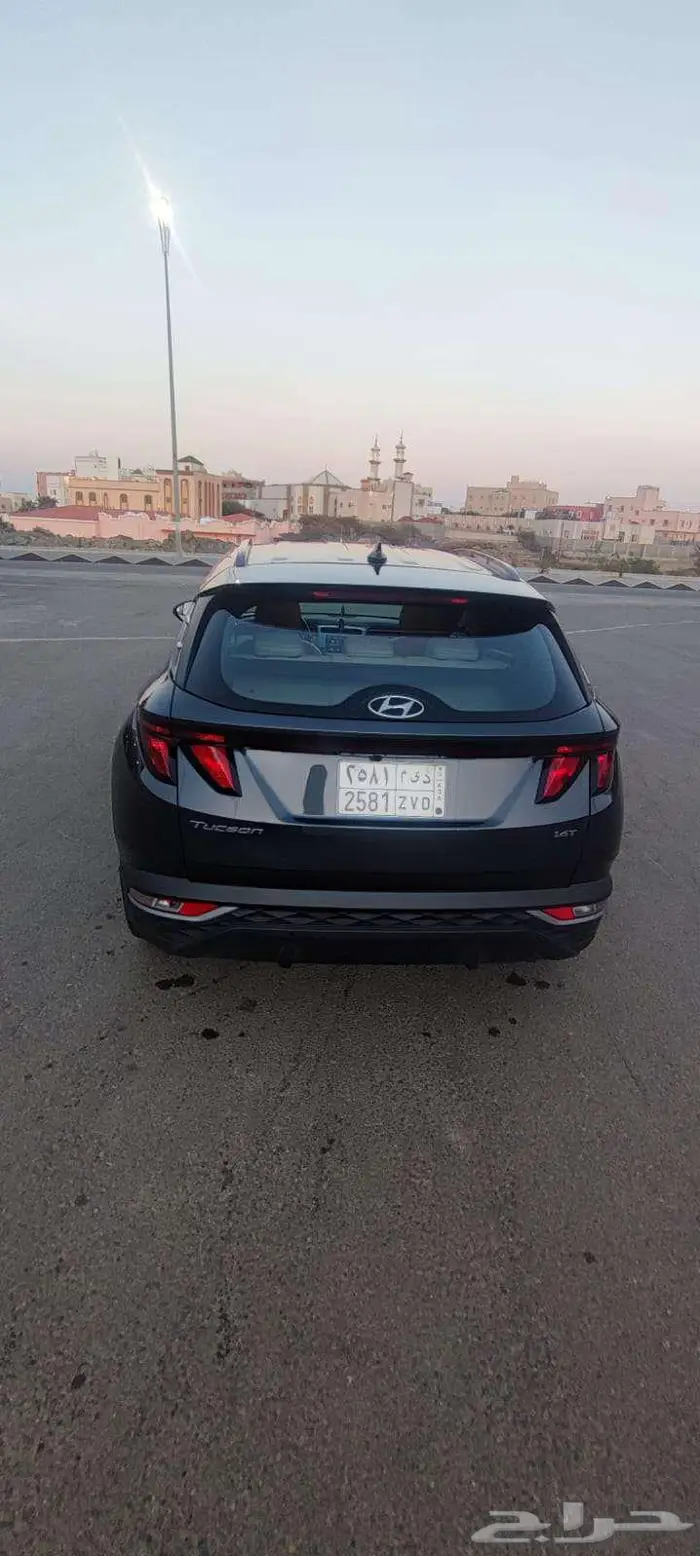 توسان سمارت 2023 ممشى قليل بحالة الوكالة مكينة cc1600 3