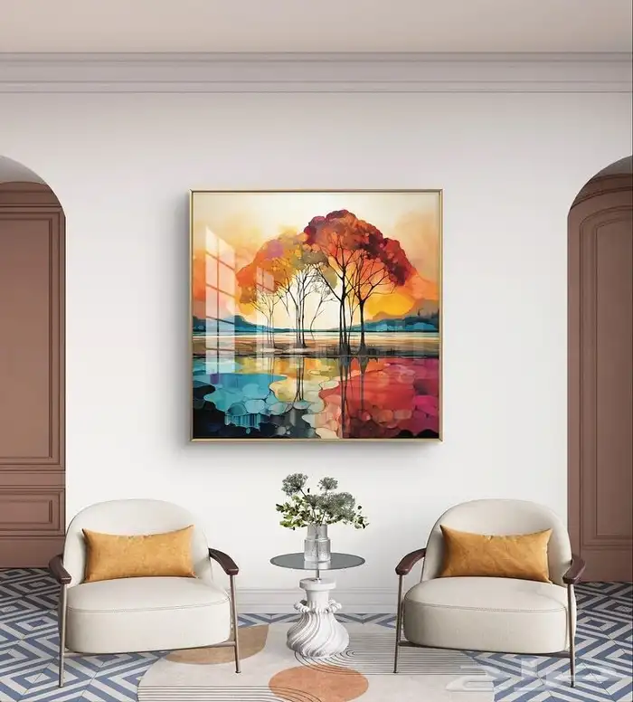 لوحات جدارية لوحات فنية 39