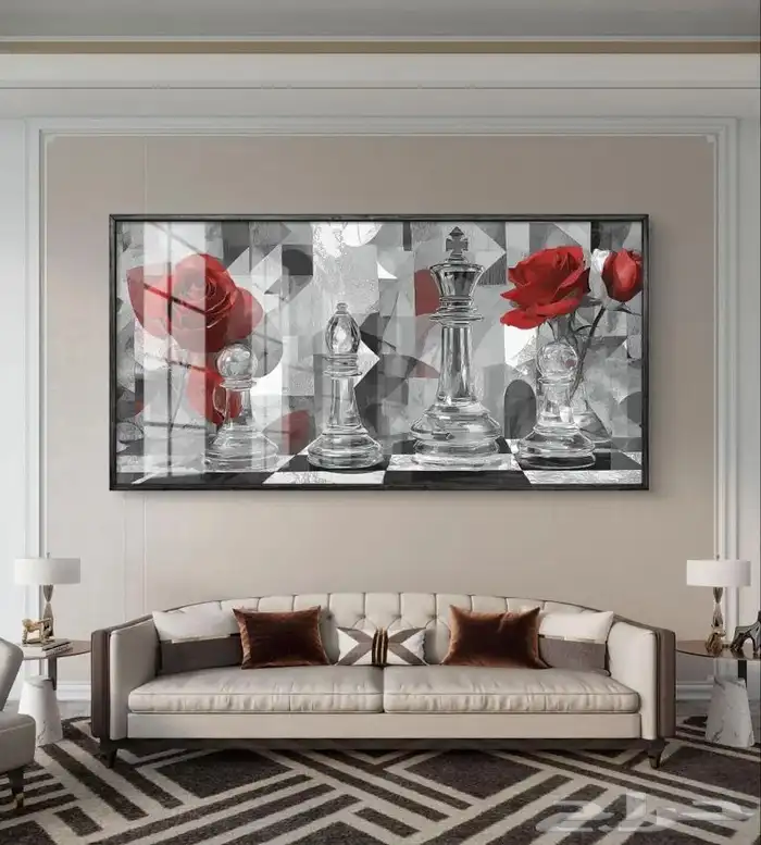 لوحات جدارية لوحات فنية 5