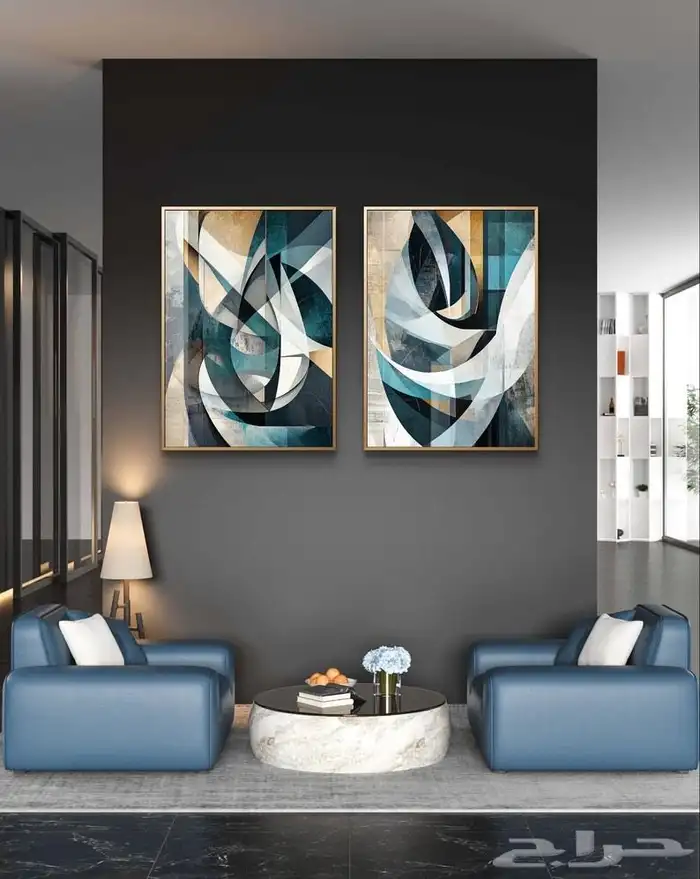 لوحات جدارية لوحات فنية 12