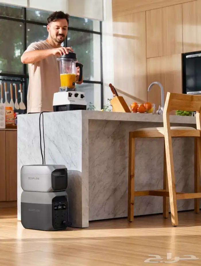 محطة طاقة محمولة EcoFlow DELTA 3 Plus (1800 واط  1024 واط 6