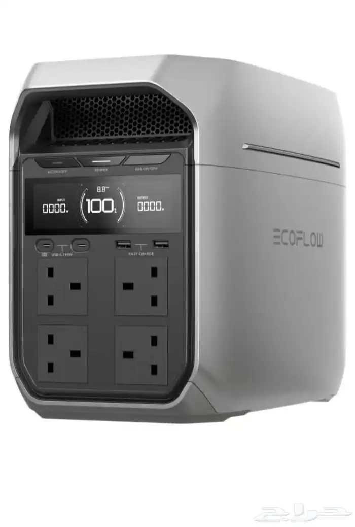 محطة طاقة محمولة EcoFlow DELTA 3 Plus (1800 واط  1024 واط 0