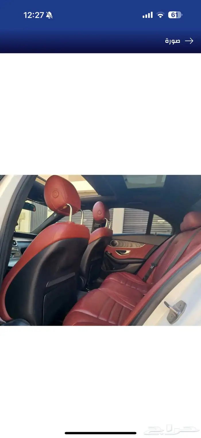 مرسيدس c 200 موديل 2018 ممشى 146 1