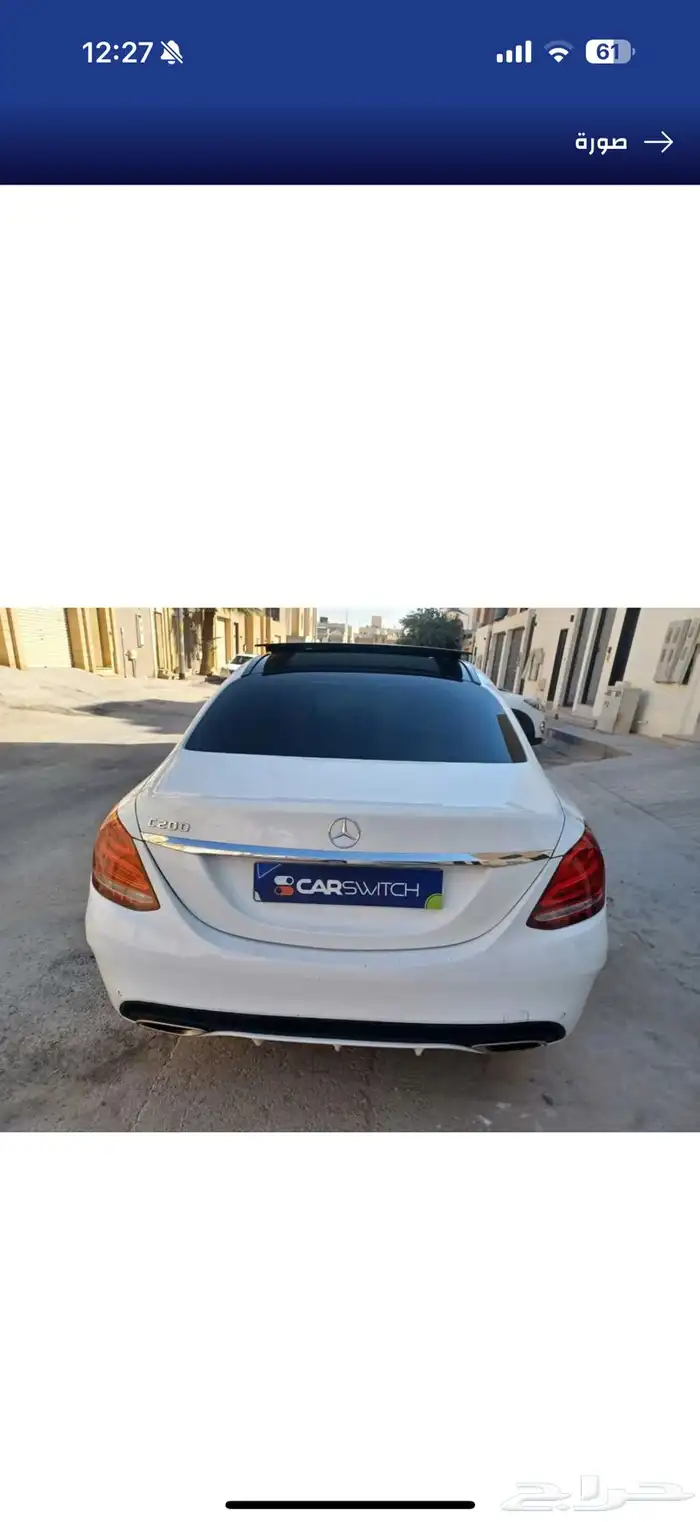 مرسيدس c 200 موديل 2018 ممشى 146 5