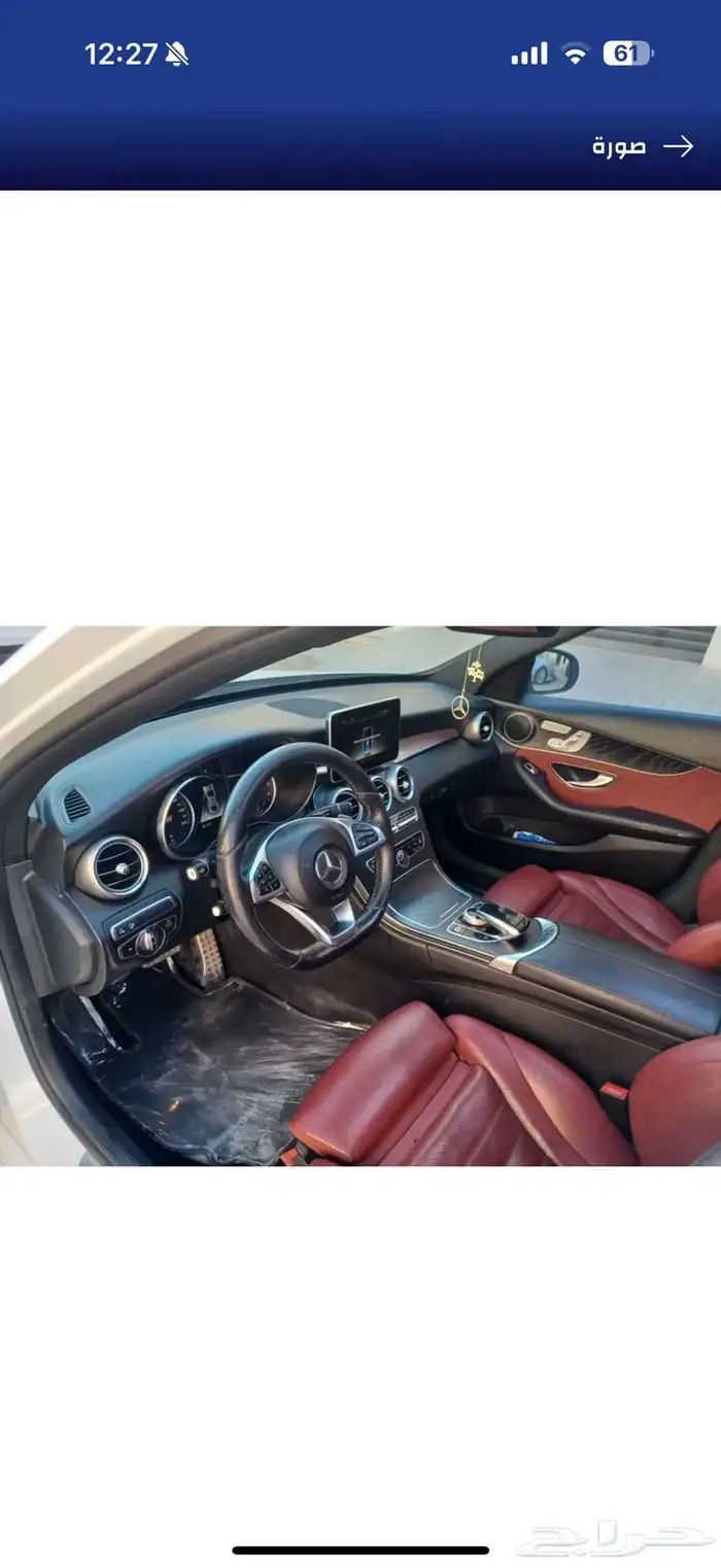 مرسيدس c 200 موديل 2018 ممشى 146 2