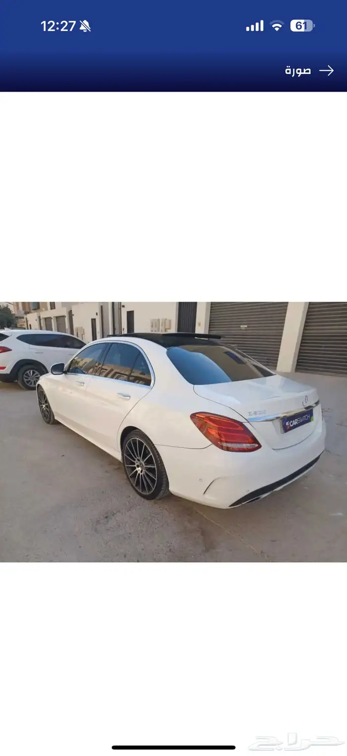مرسيدس c 200 موديل 2018 ممشى 146 4