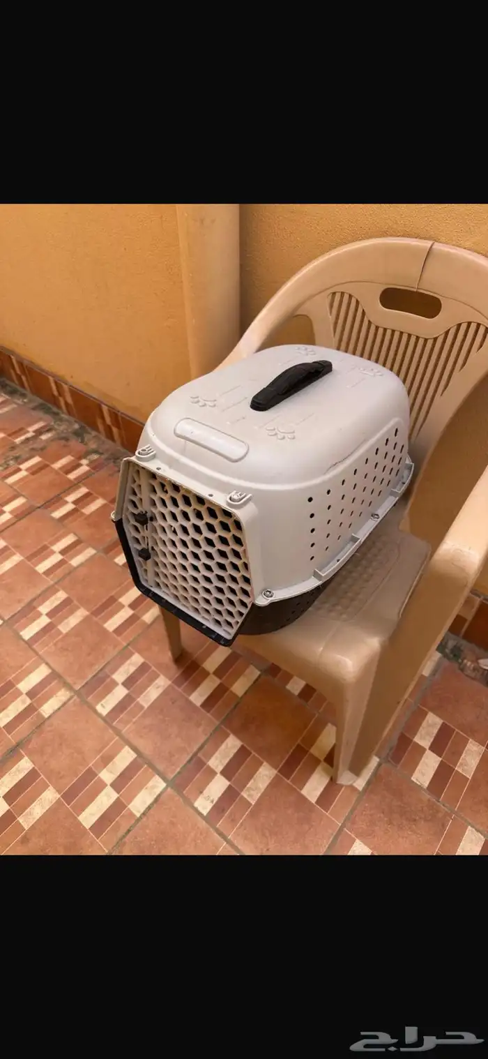 قفص للقطط وايضا  بيت للقطط 0