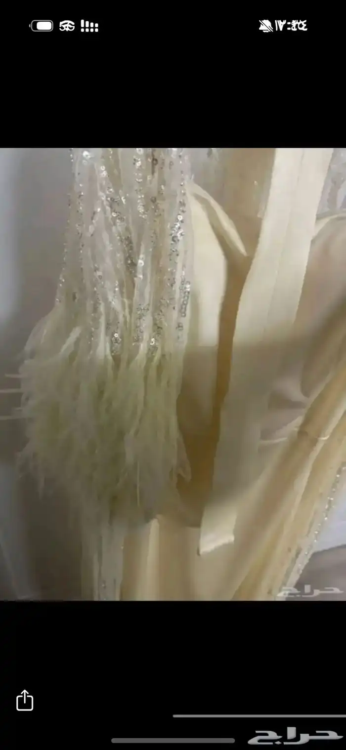 فستان شبه جديد تم التخفيض الى 500 ريال 1