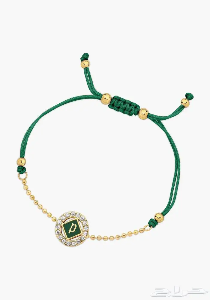 سوار الحظ نسائي مطلي بالذهب مع مرصع بالكريستال من بوليس 3