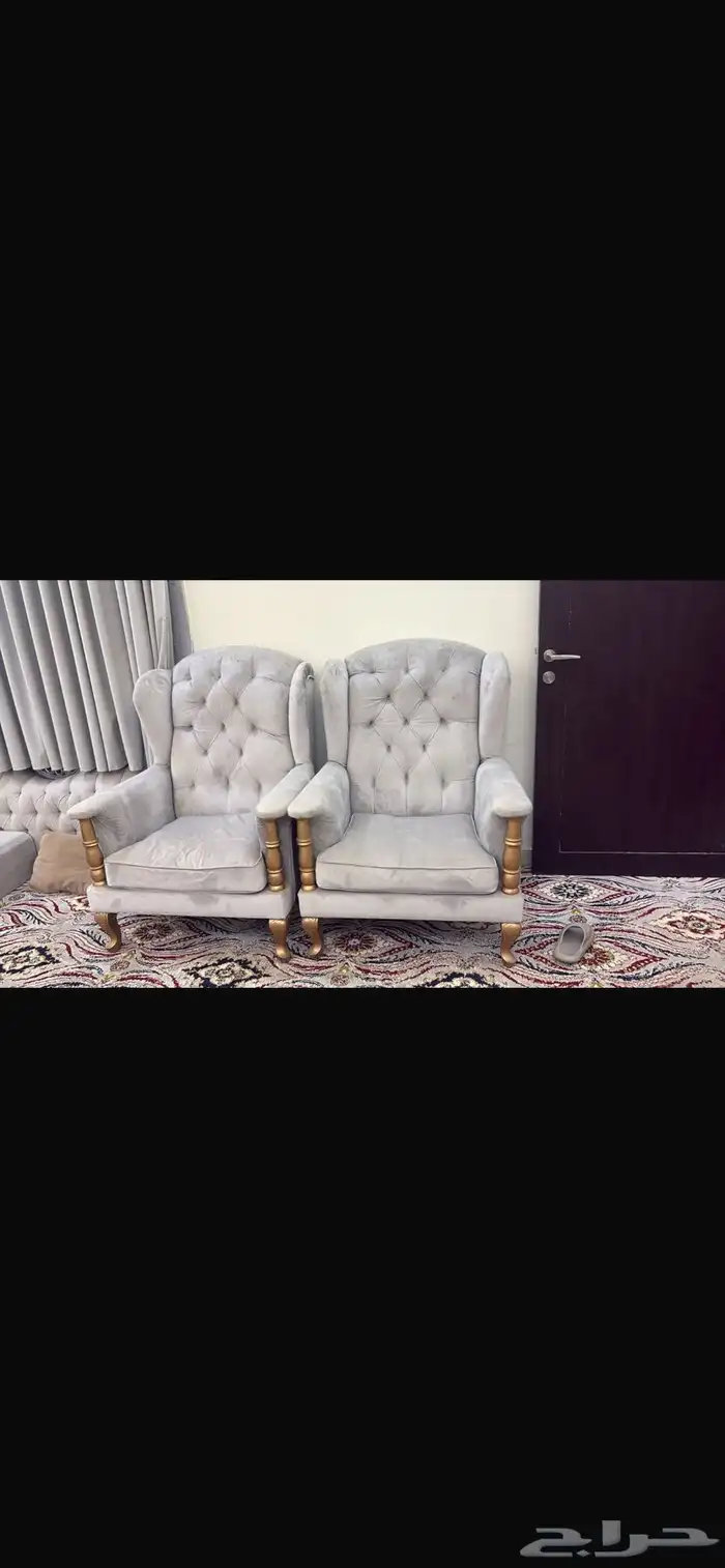 للبيع طقم كراسي 0