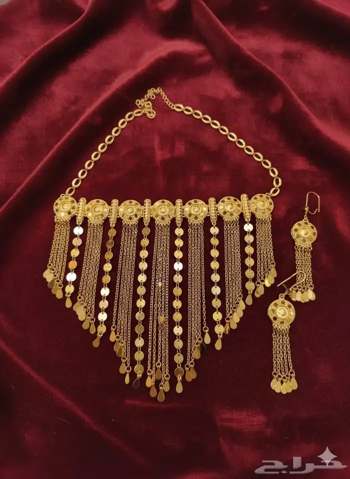 اطقم بديل ذهب مزنط وبناجر ضمان سنه بسعر مخفض 5